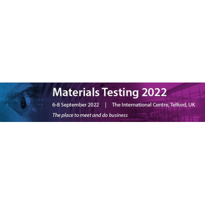 Logo of Materials Testing 2022 Logo of Materials Testing 2022